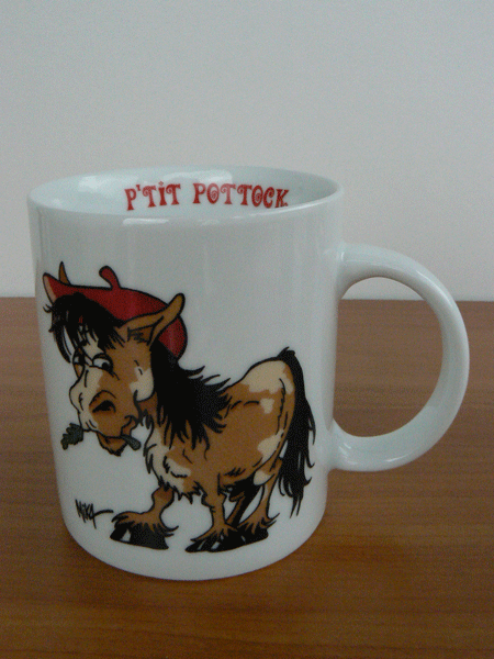 Mug décor P'tit Pottock (garçon)